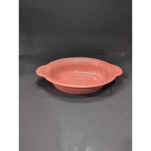 Fiestaware Flamingo‎ Oval Casserole Baker, Individual Baker, NWT Fiesta Cookware